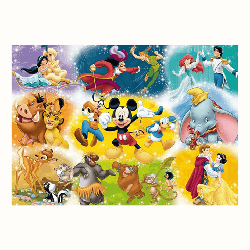 Puzzle Gigante 48 Peças - Grow - MUNDO DISNEY - Kidverte